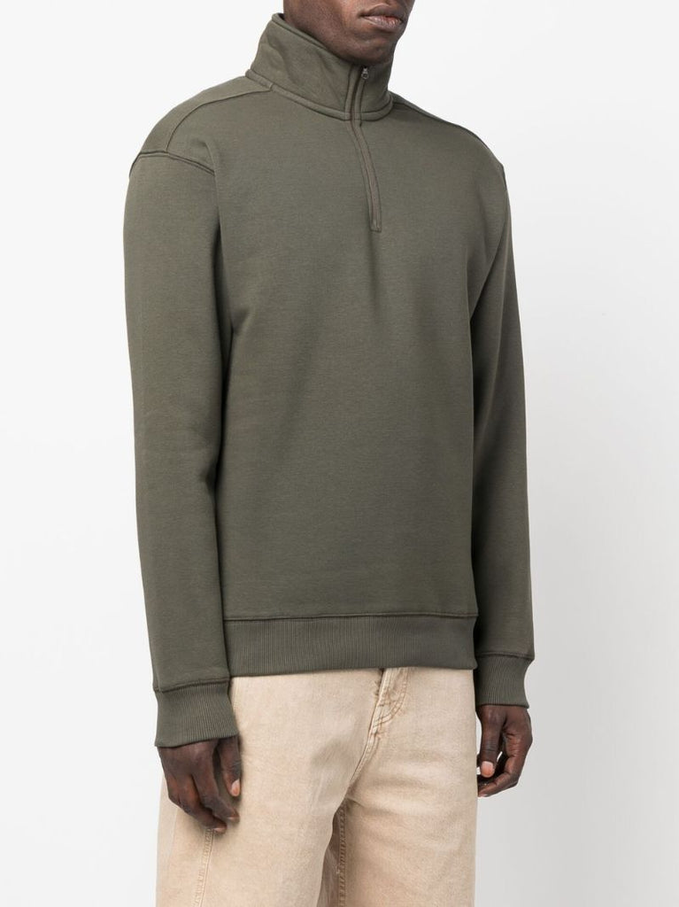 Green Ken Half-zip Sweatshirt