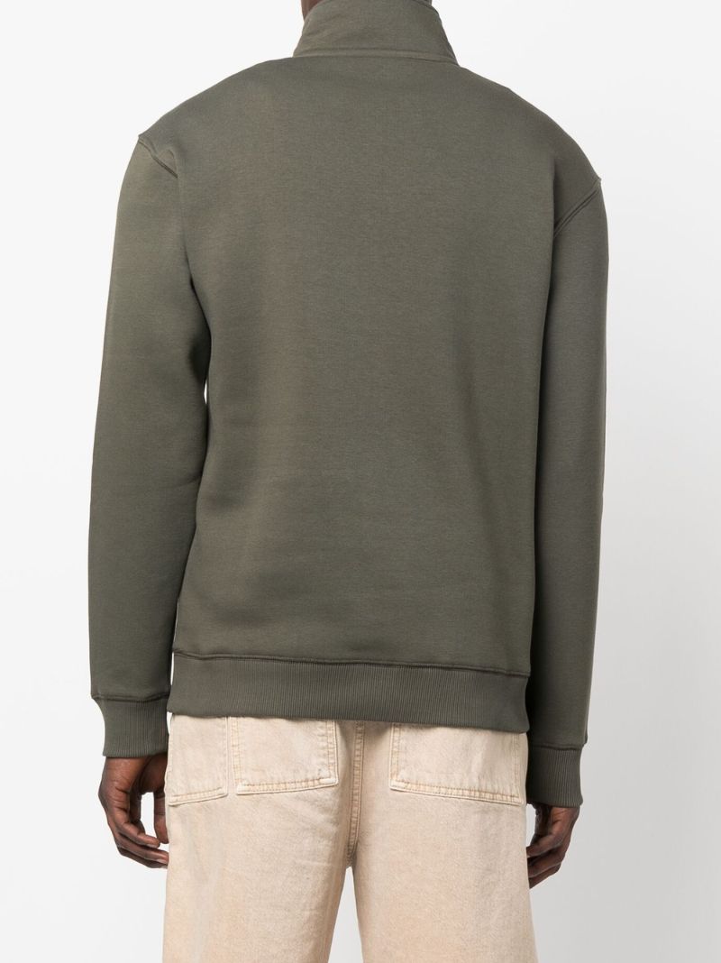 Green Ken Half-zip Sweatshirt