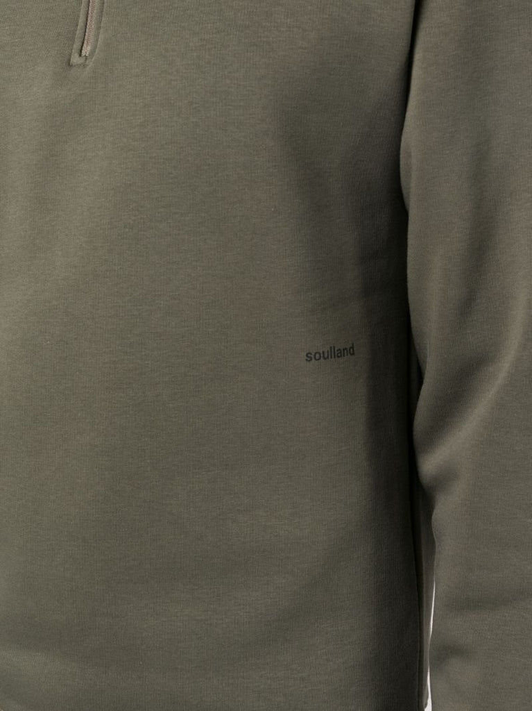Green Ken Half-zip Sweatshirt