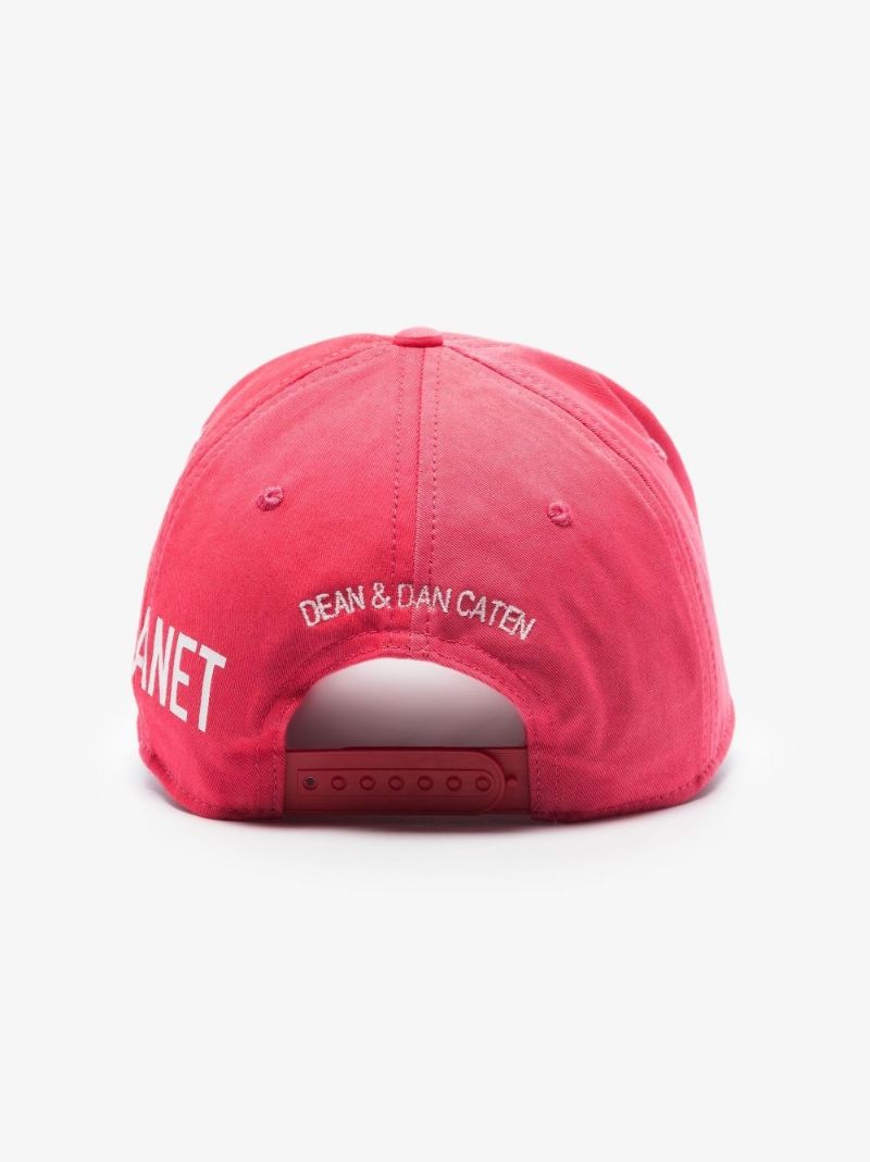 Pink X Smiley One Life Baseball Hat