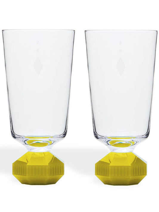 Clear Chelsea Tall Crystal Glass Set