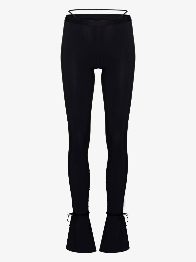 Black Flared Leggings