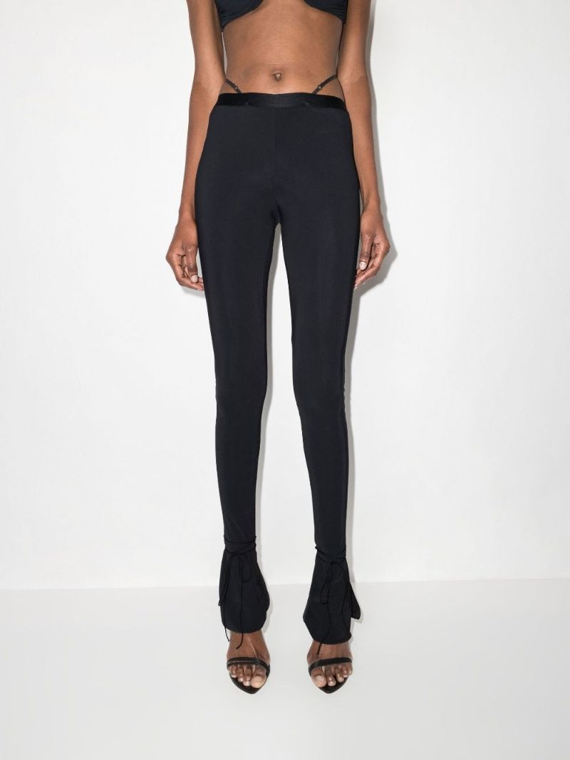 Black Flared Leggings