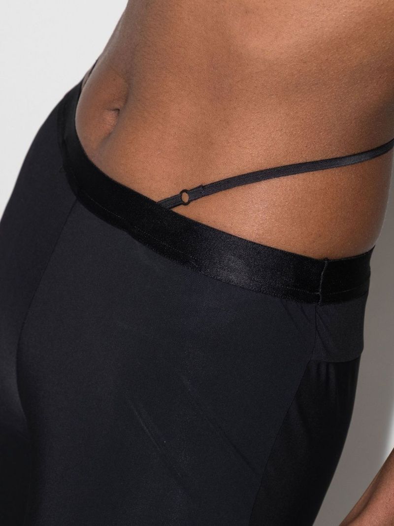 Black Flared Leggings