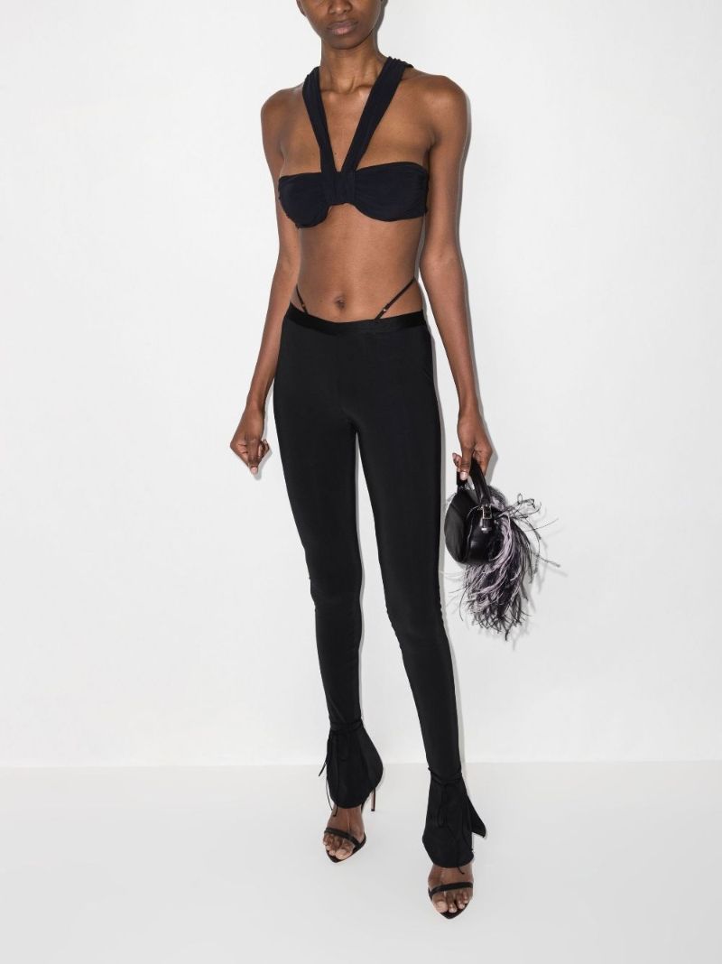 Black Flared Leggings