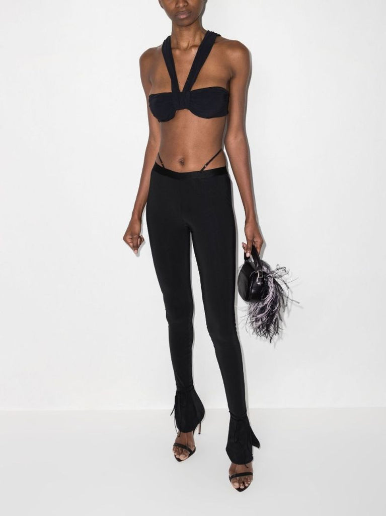 Black Flared Leggings