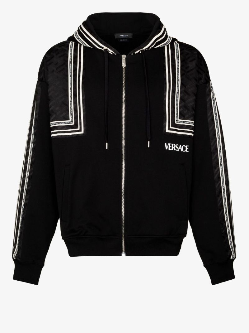 Boxed Tape Monogram Hooded Jacket