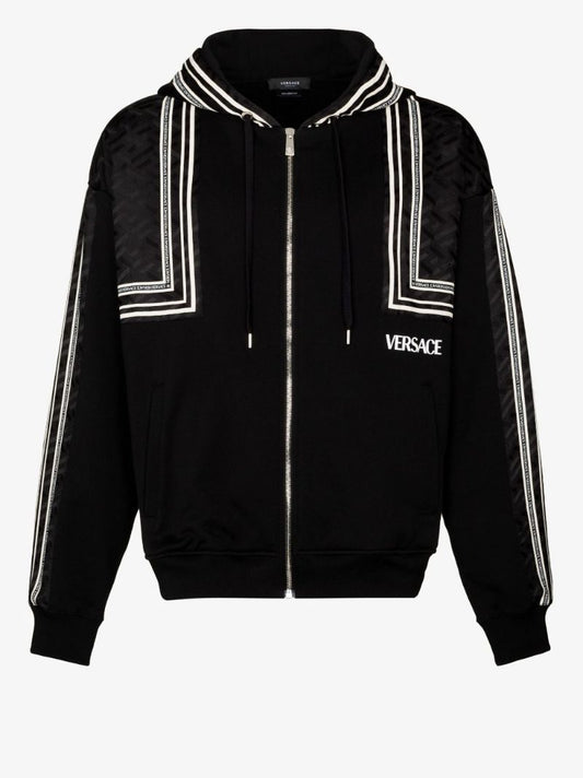 Boxed Tape Monogram Hooded Jacket