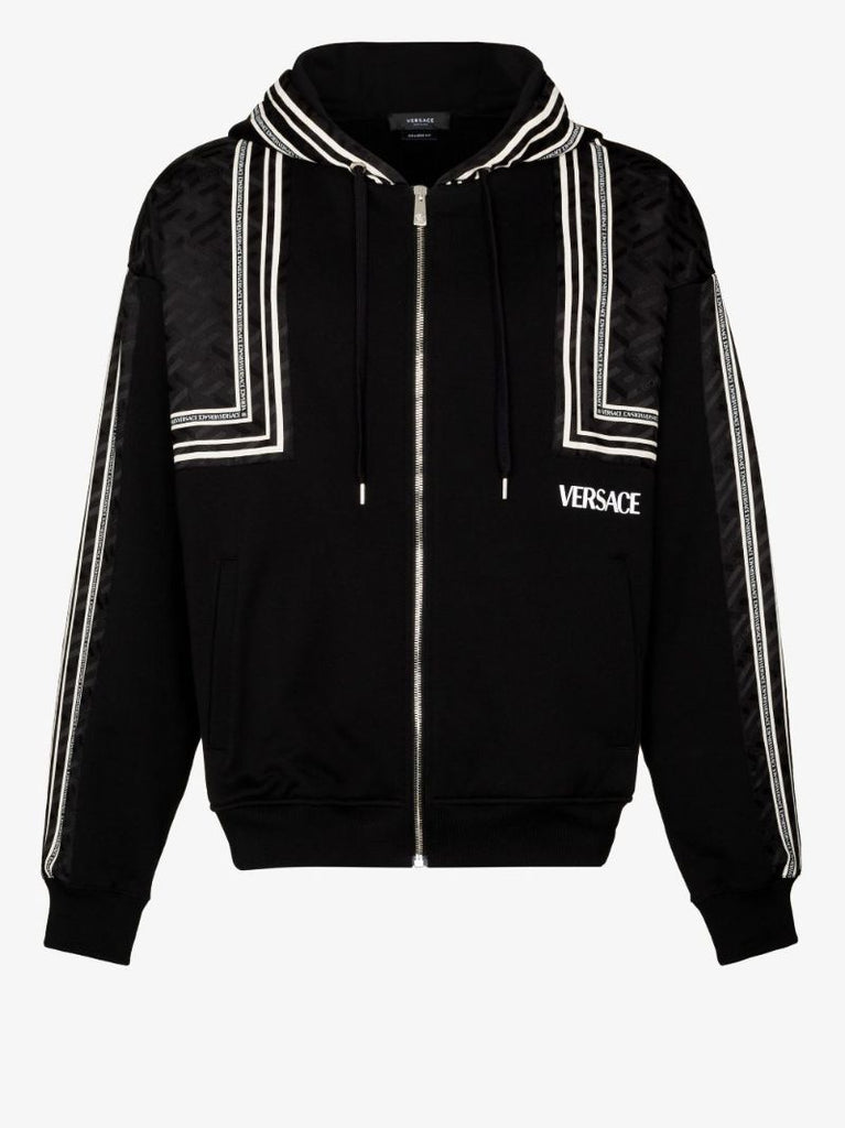 Boxed Tape Monogram Hooded Jacket