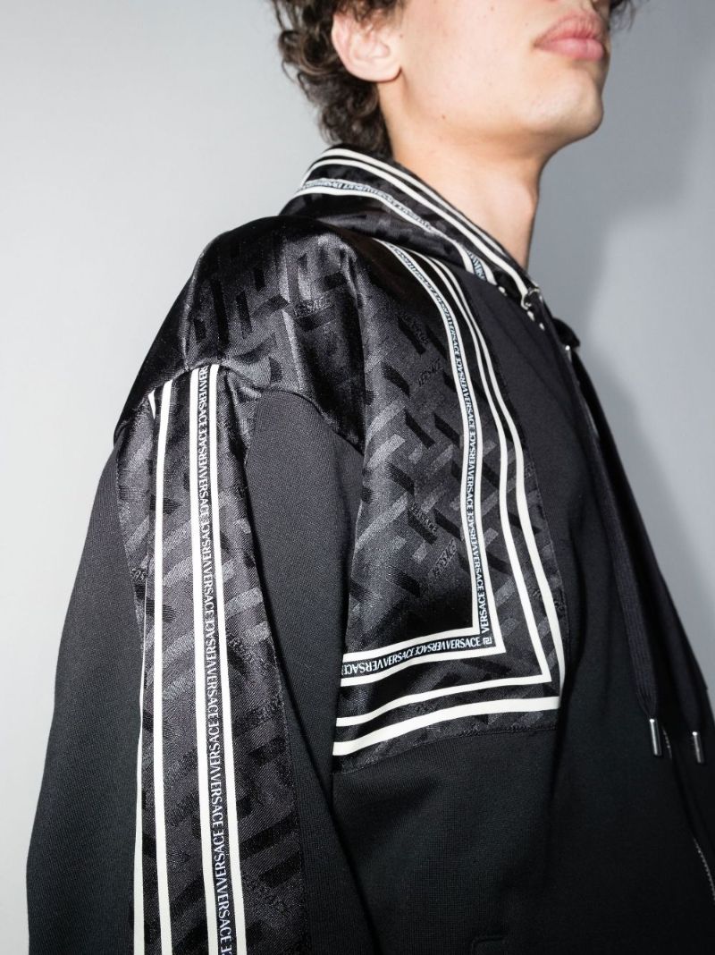 Boxed Tape Monogram Hooded Jacket