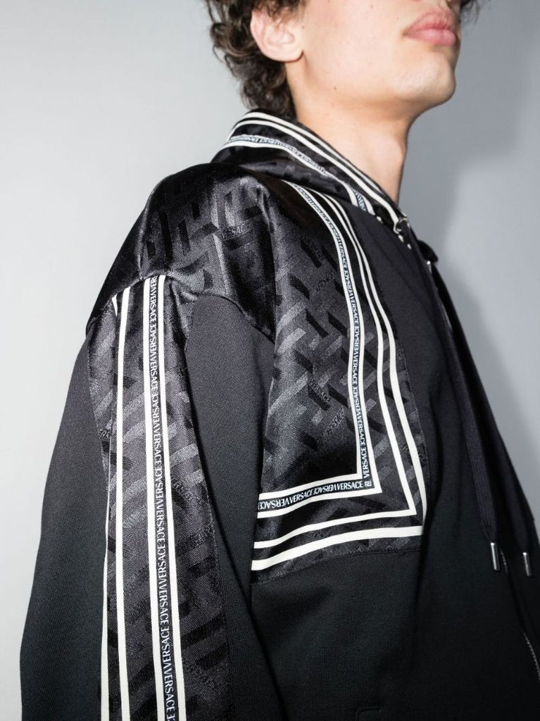 Boxed Tape Monogram Hooded Jacket