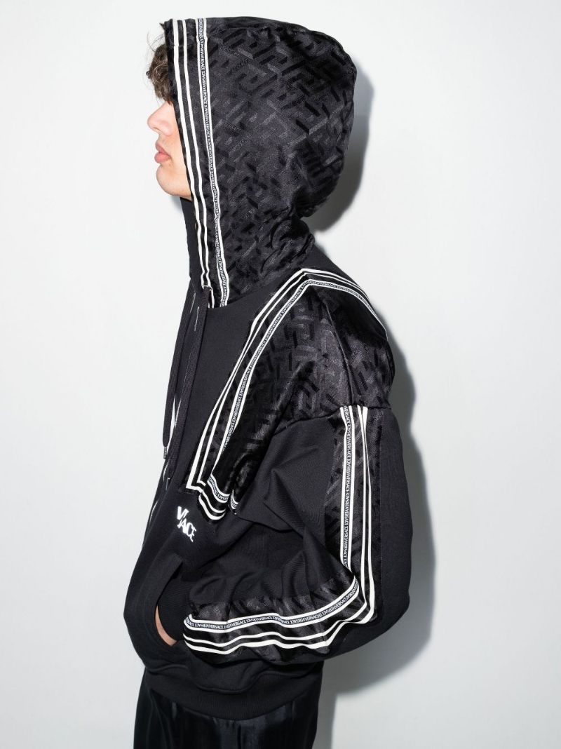Boxed Tape Monogram Hooded Jacket