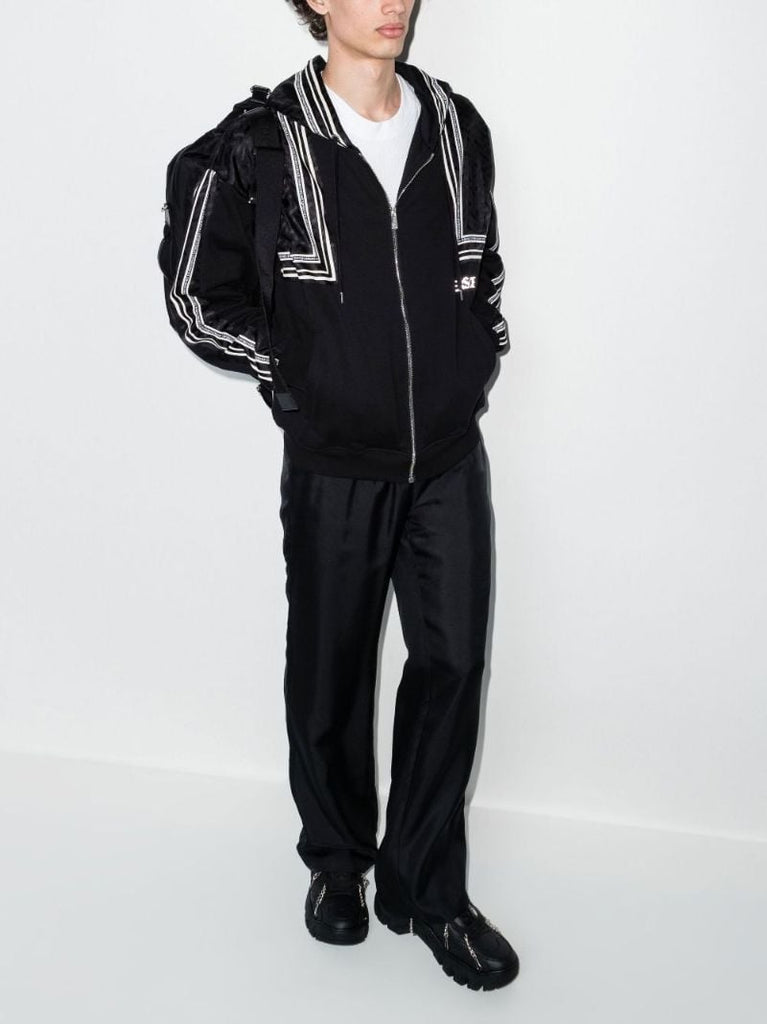 Boxed Tape Monogram Hooded Jacket