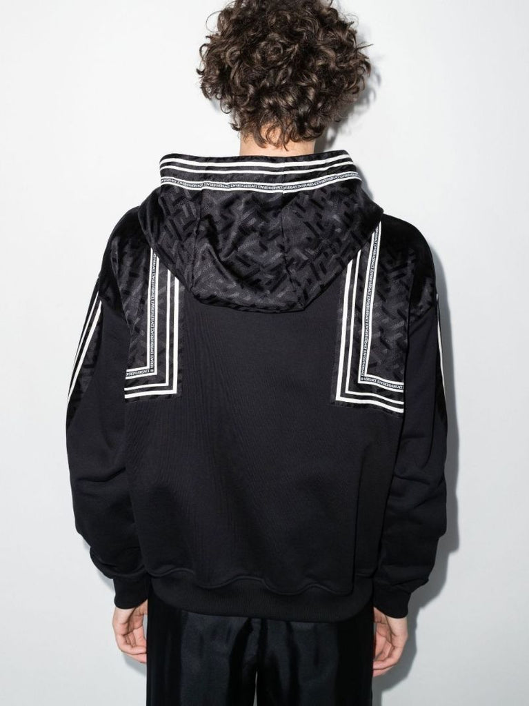 Boxed Tape Monogram Hooded Jacket