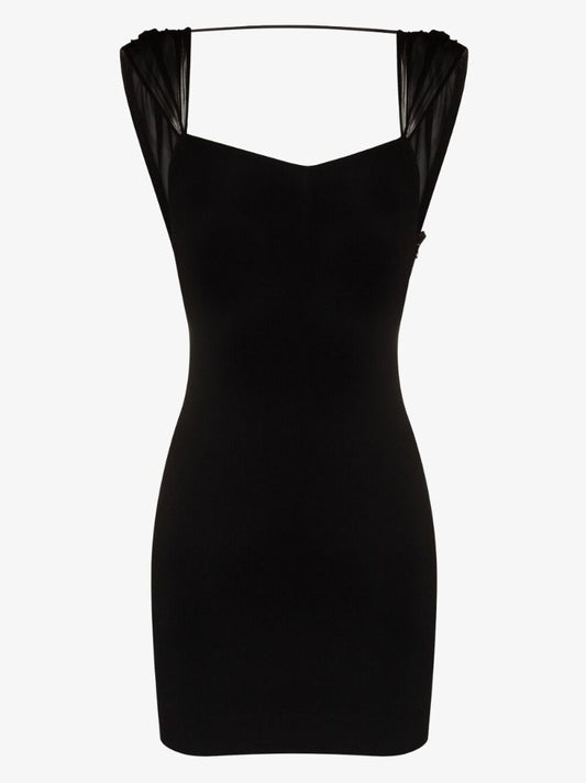 Butterfly Open Back Mini Dress