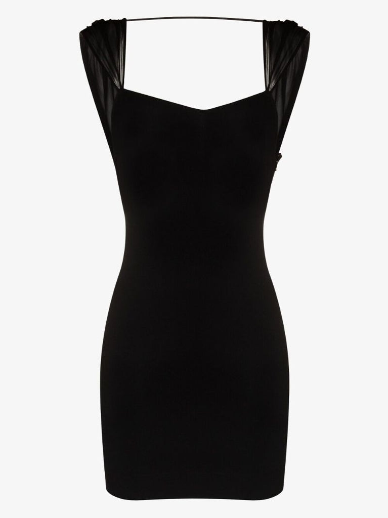 Butterfly Open Back Mini Dress