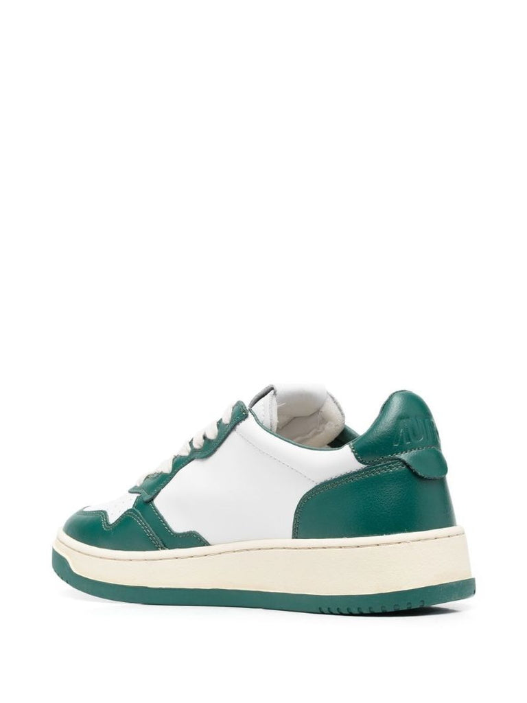 White Action Leather Sneakers