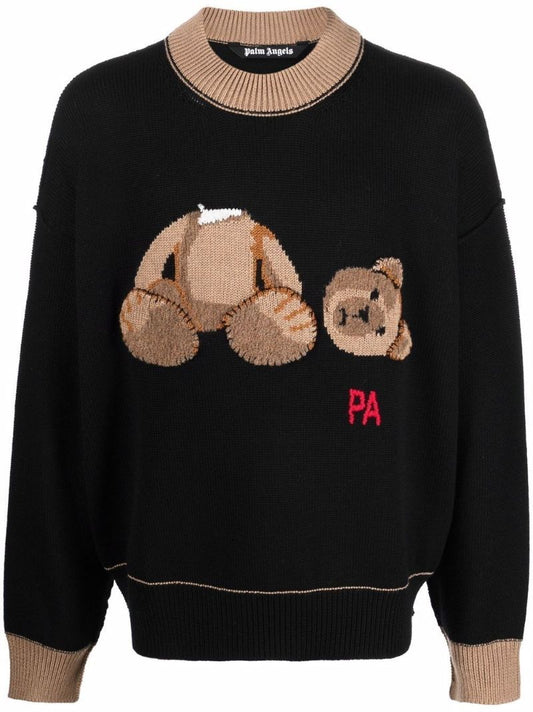 Black Palm Bear Jumper