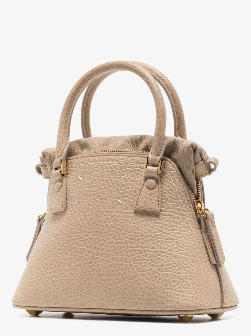 Neutral 5ac Mini Leather Tote Bag