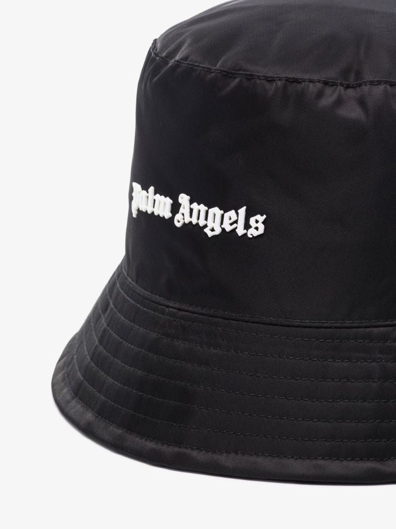 Black Classic Logo Bucket Hat