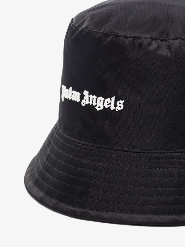 Black Classic Logo Bucket Hat