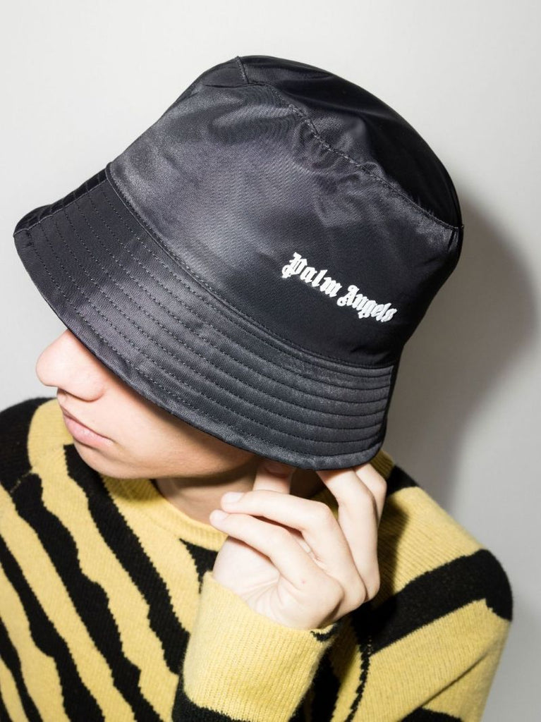 Black Classic Logo Bucket Hat