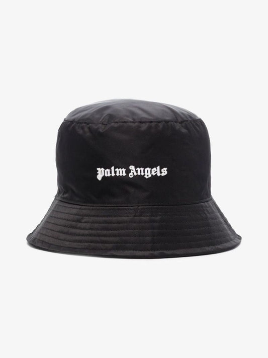 Black Classic Logo Bucket Hat