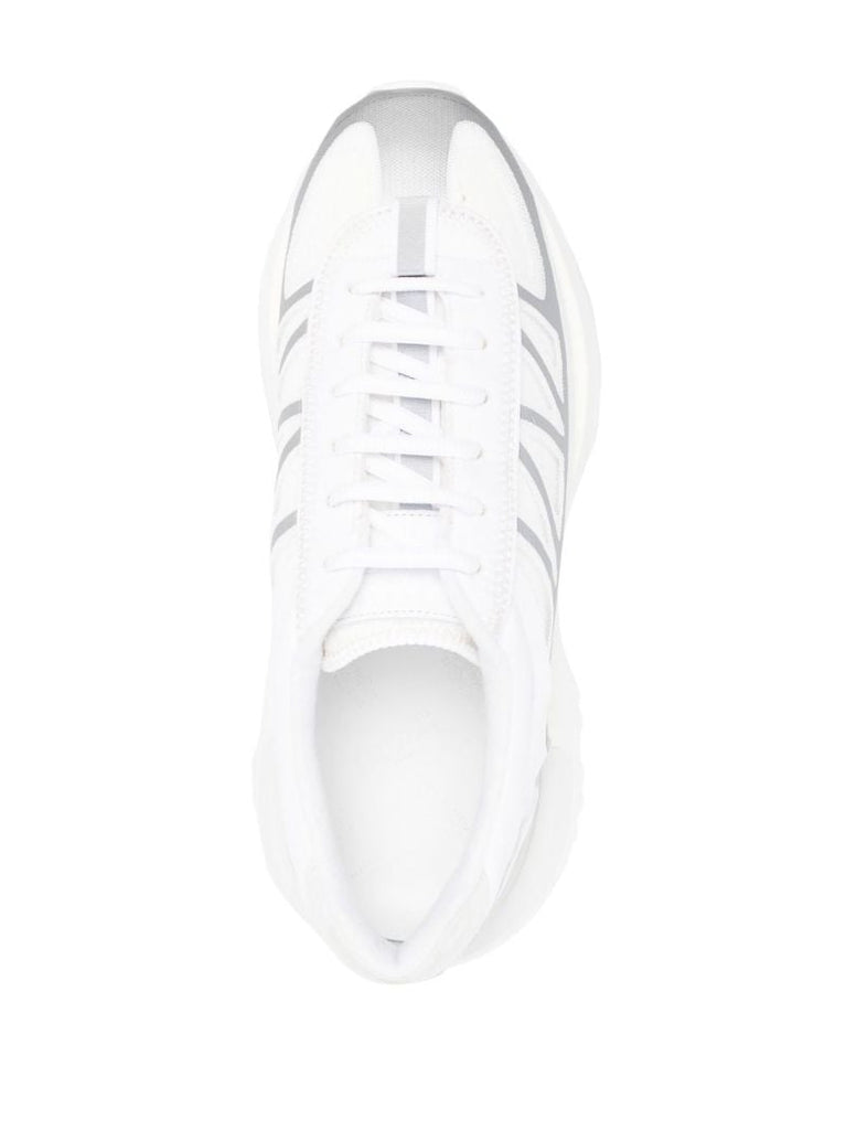 White 50 50 Low Top Sneakers