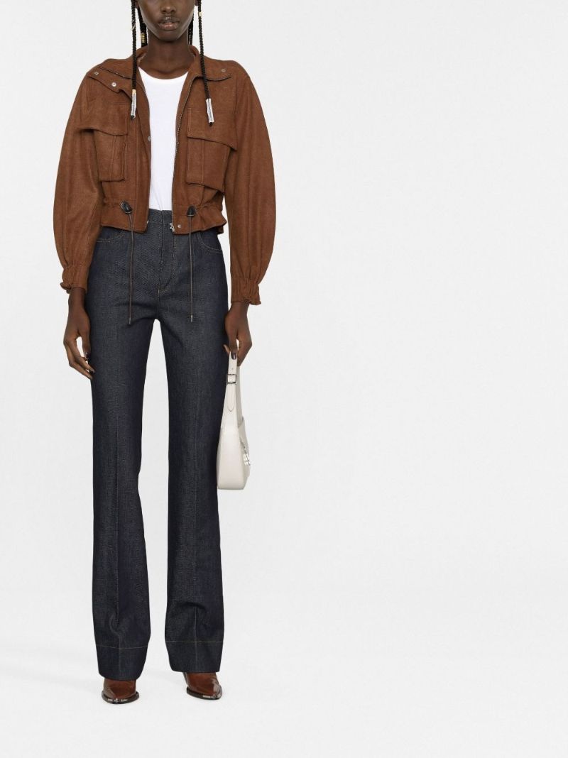 Blue Flared Jeans