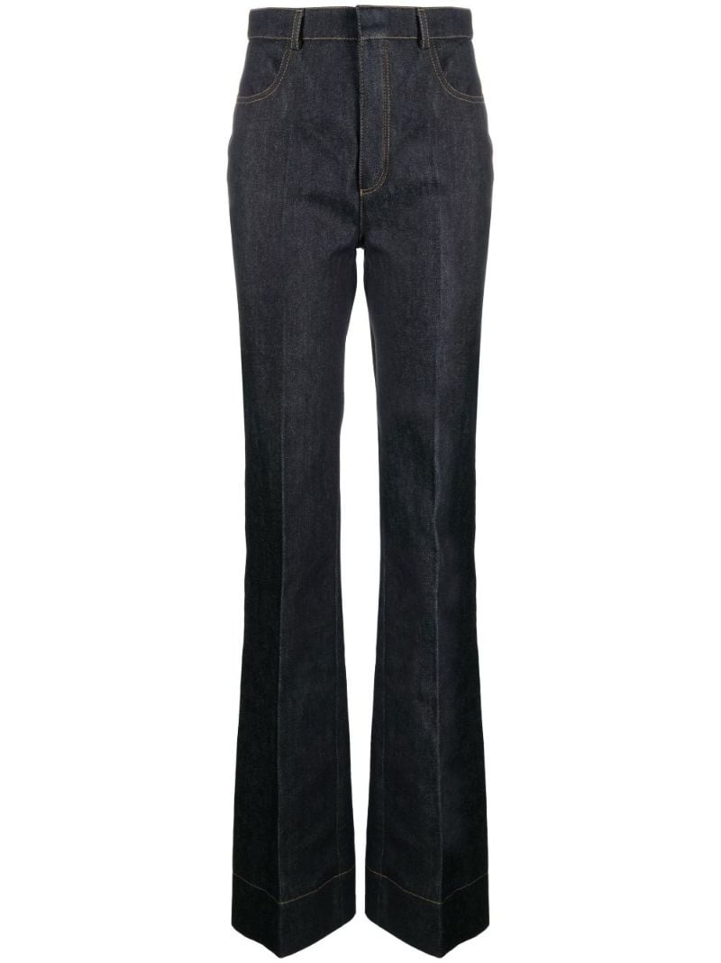 Blue Flared Jeans