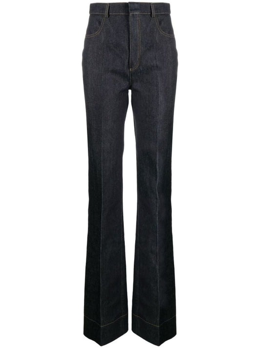 Blue Flared Jeans