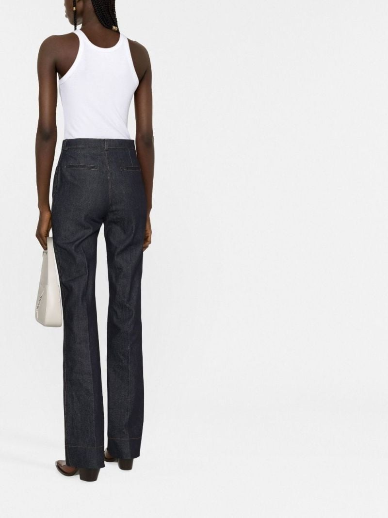 Blue Flared Jeans