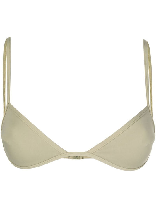 Neutral Reuben Hybrid Triangle Bikini Top