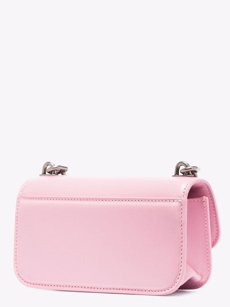 Pink Gossip Xs Leather Shoulder Bag