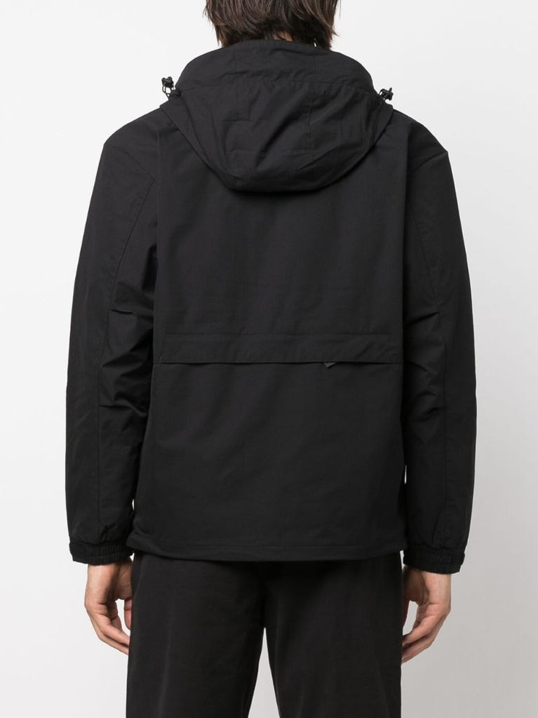 Black Hewitt Hooded Jacket