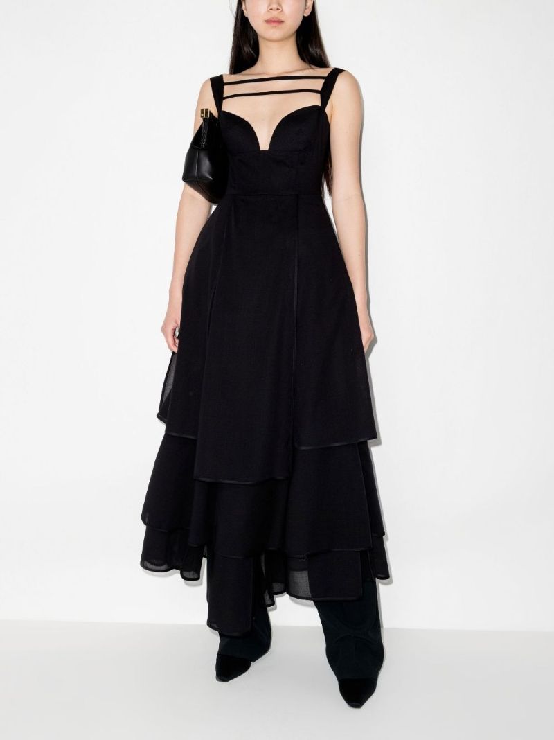 Multi Panel Maxi Dress