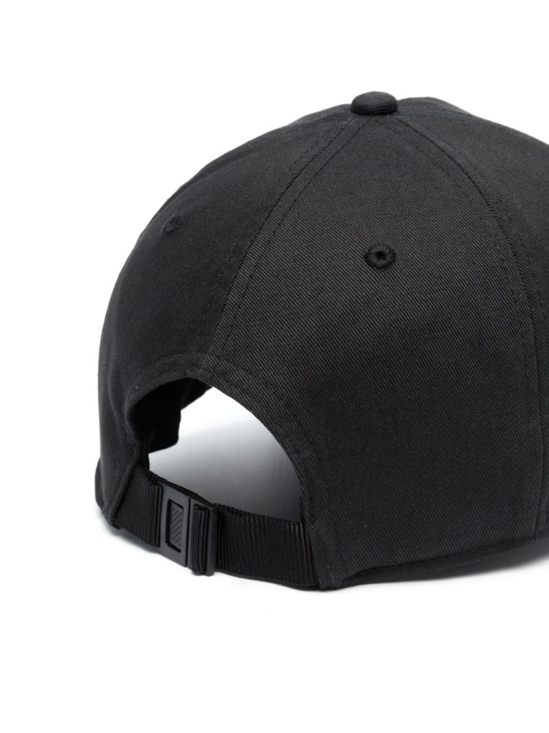 Black Vertical Logo Cap