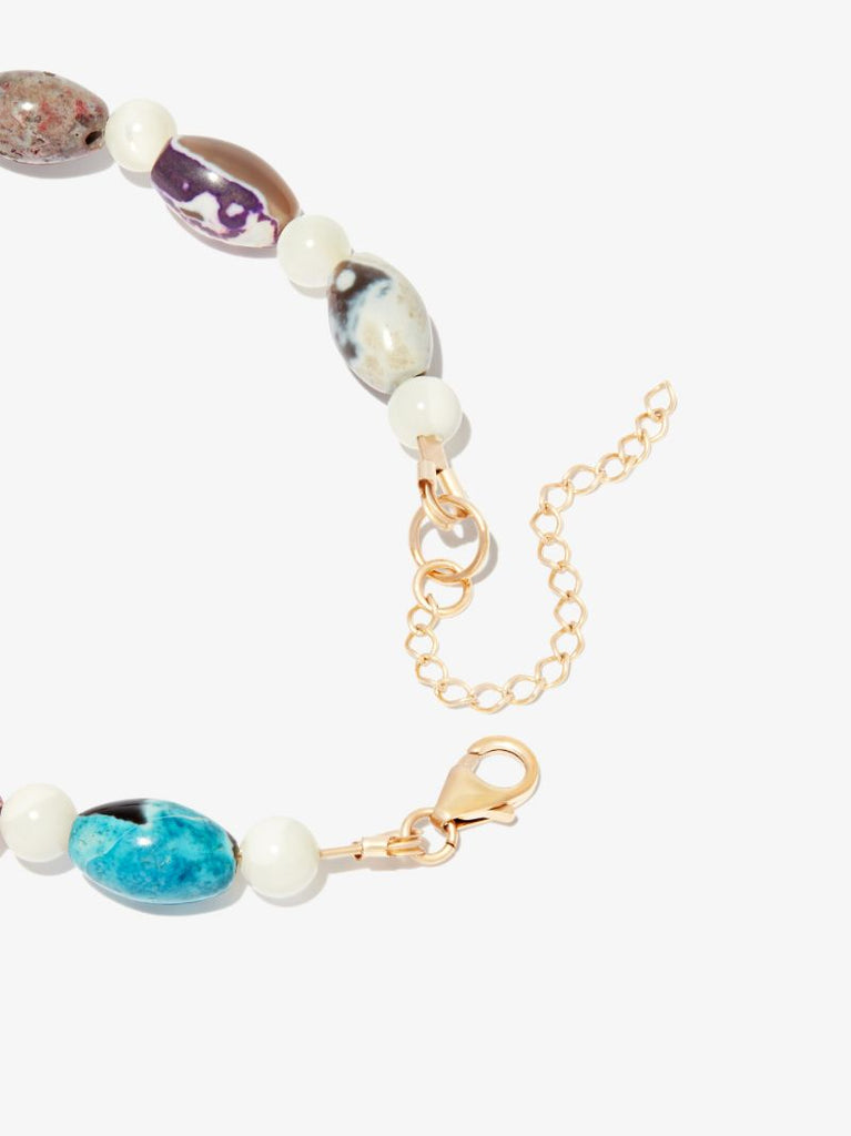 Multicoloured Pearl Beaded Bracelet