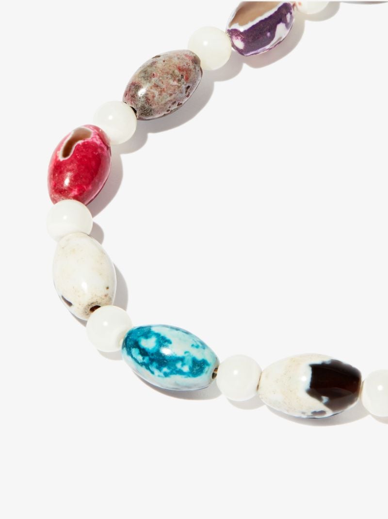 Multicoloured Pearl Beaded Bracelet