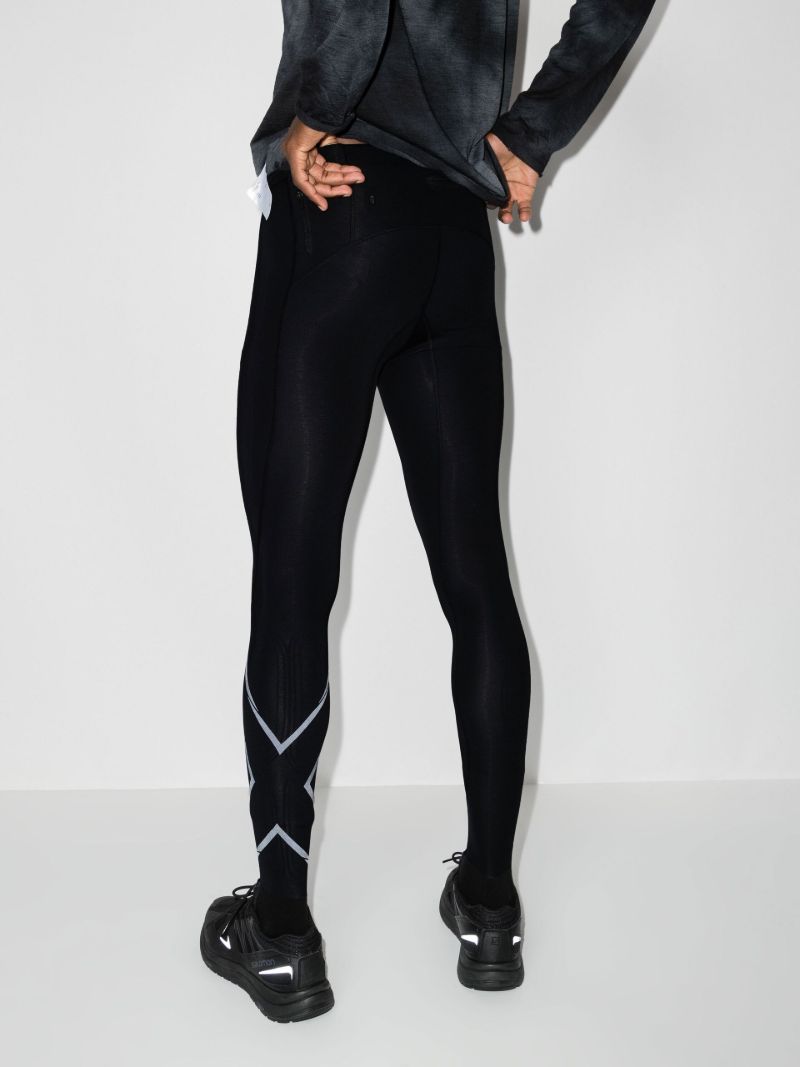 Black Light Speed Compression Training Leggings