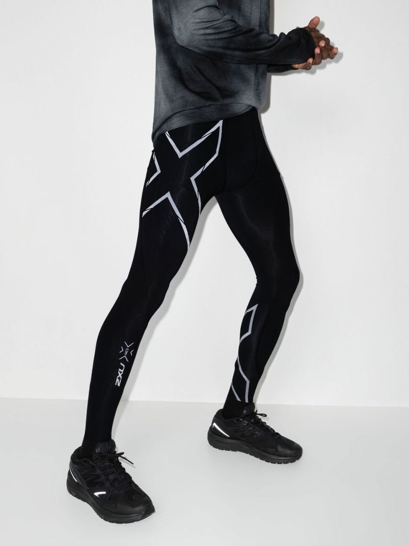 Black Light Speed Compression Training Leggings