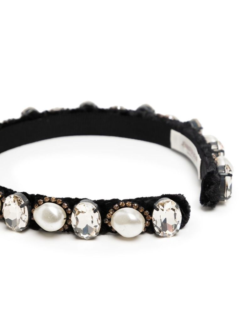 Black Embellished Headband