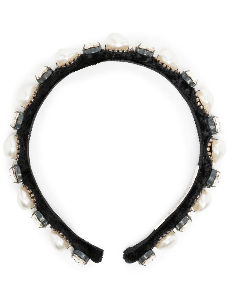 Black Embellished Headband