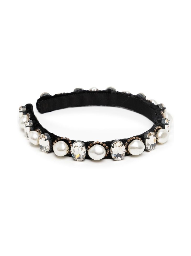 Black Embellished Headband