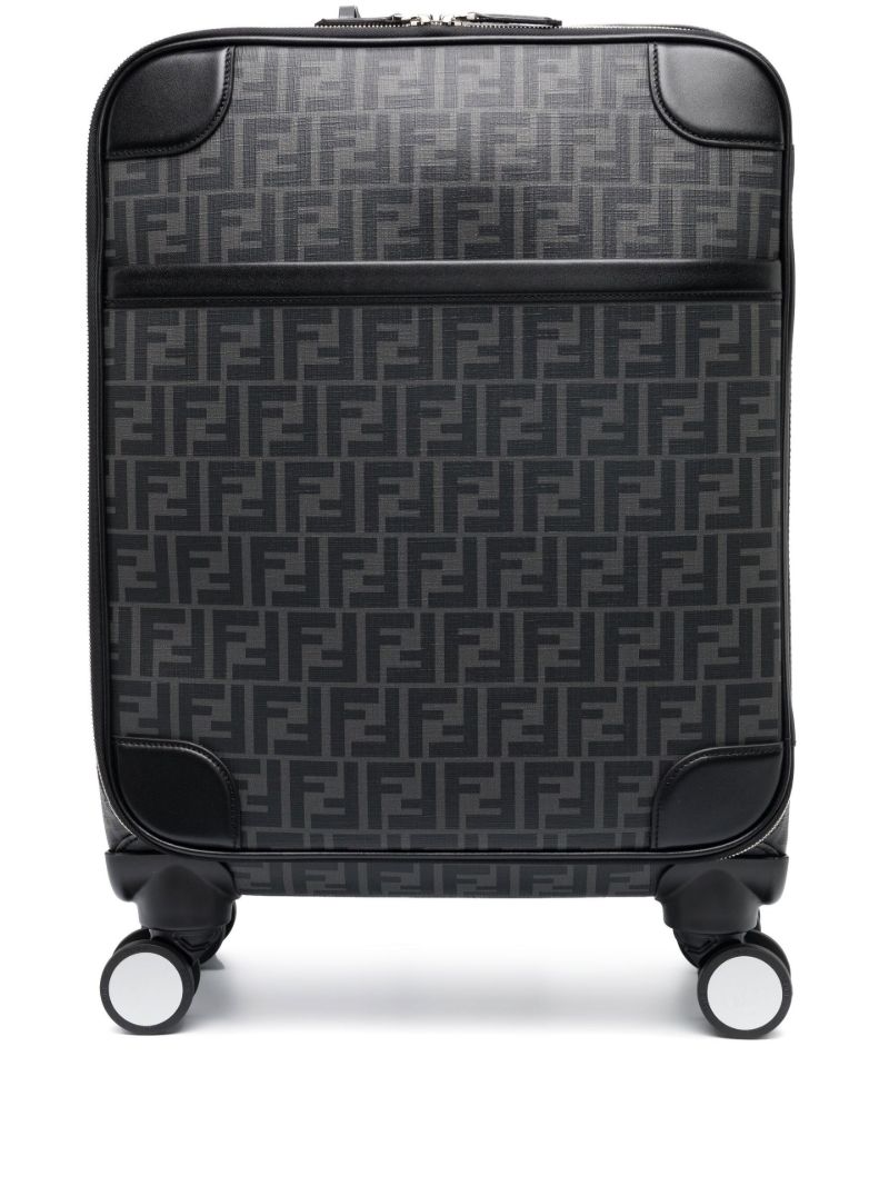 Black Ff Canvas Cabin Suitcase