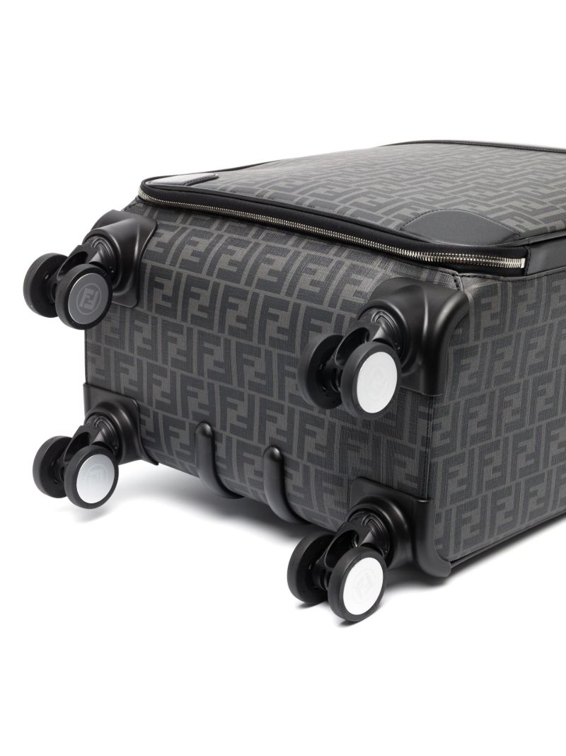 Black Ff Canvas Cabin Suitcase