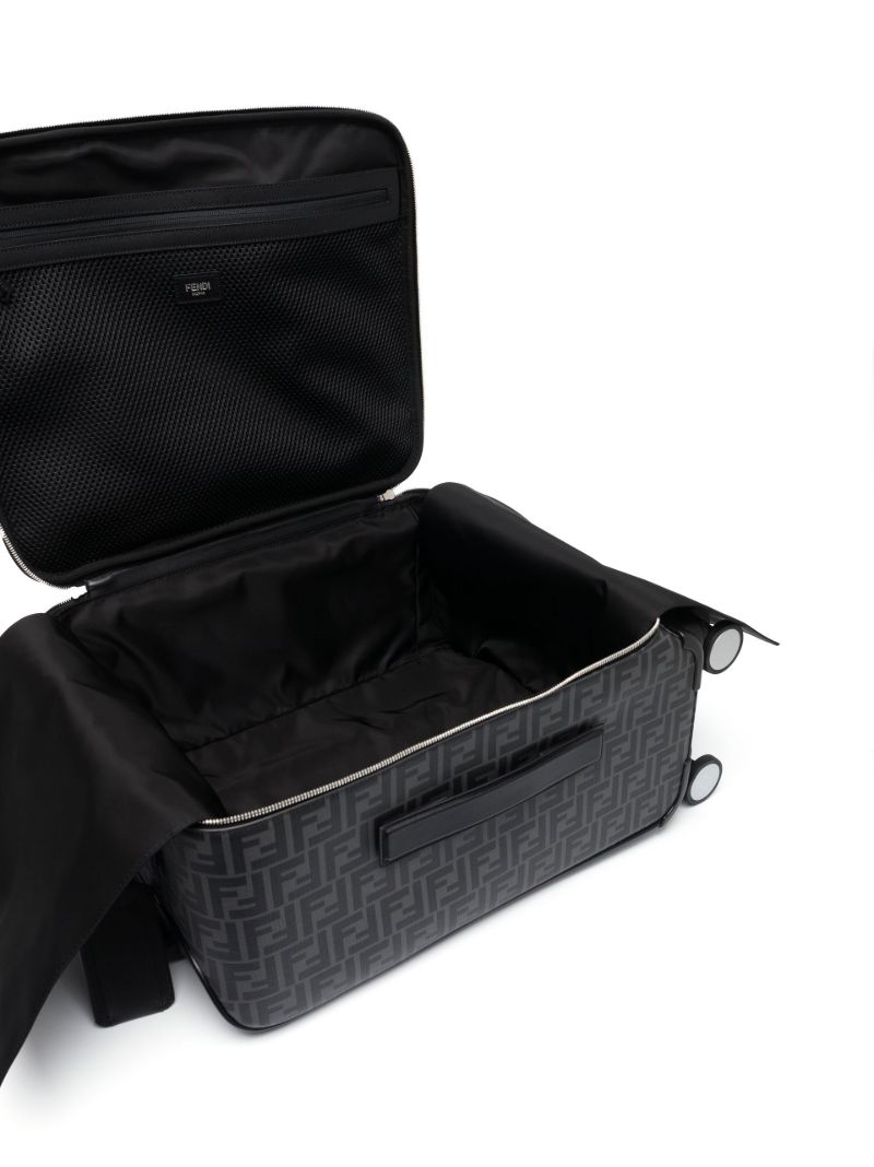 Black Ff Canvas Cabin Suitcase