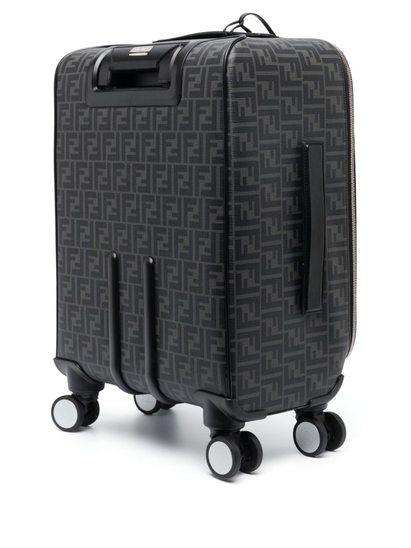 Black Ff Canvas Cabin Suitcase