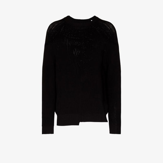 Gum Split Crew Neck Sweater