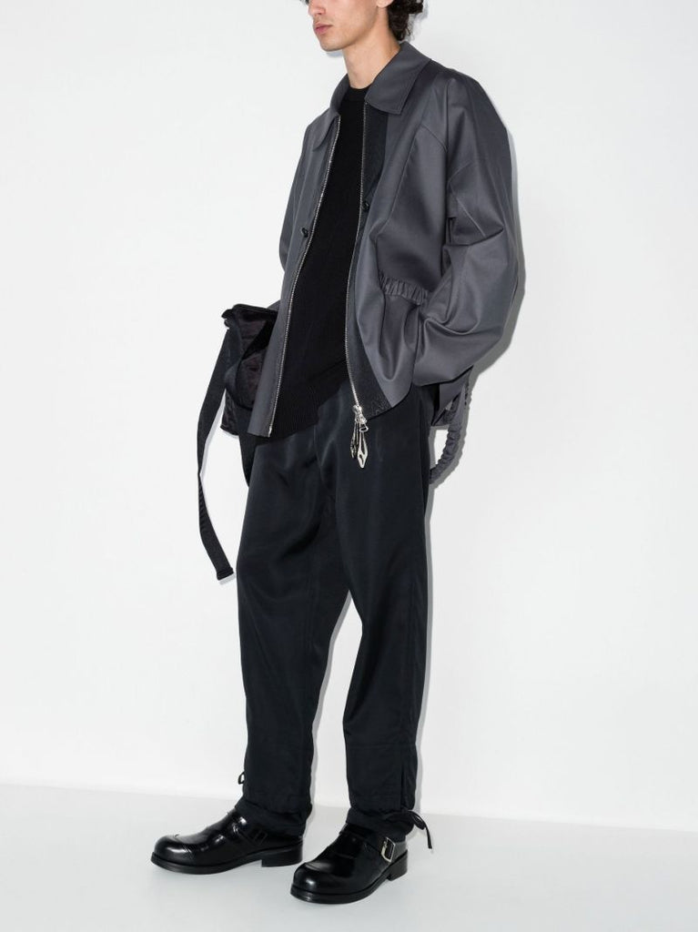 Gum Split Crew Neck Sweater